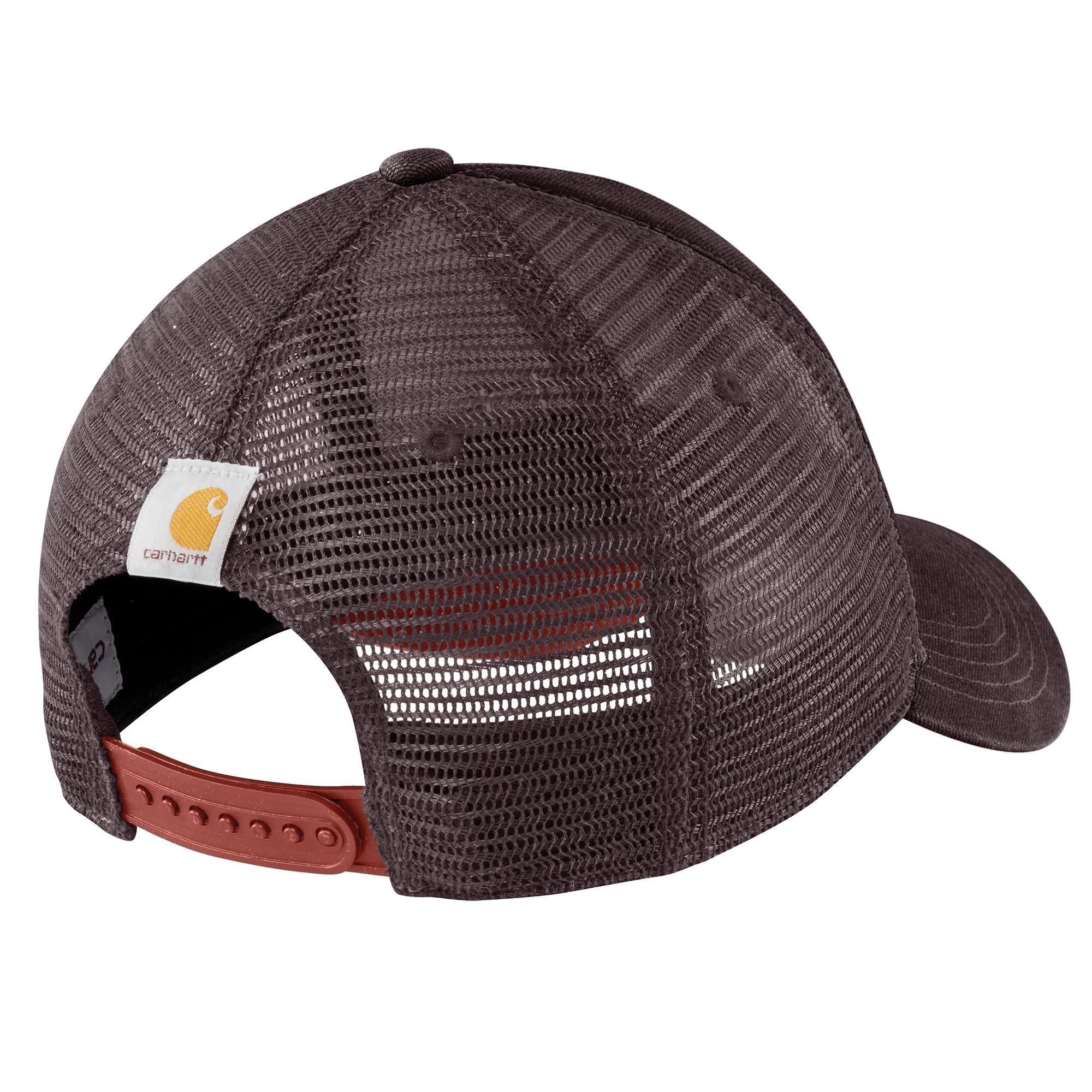 Carhartt Canvas Mesh-Back Logo Graphic Cap