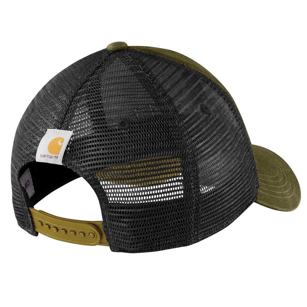 Carhartt Canvas Mesh-Back Logo Graphic Cap