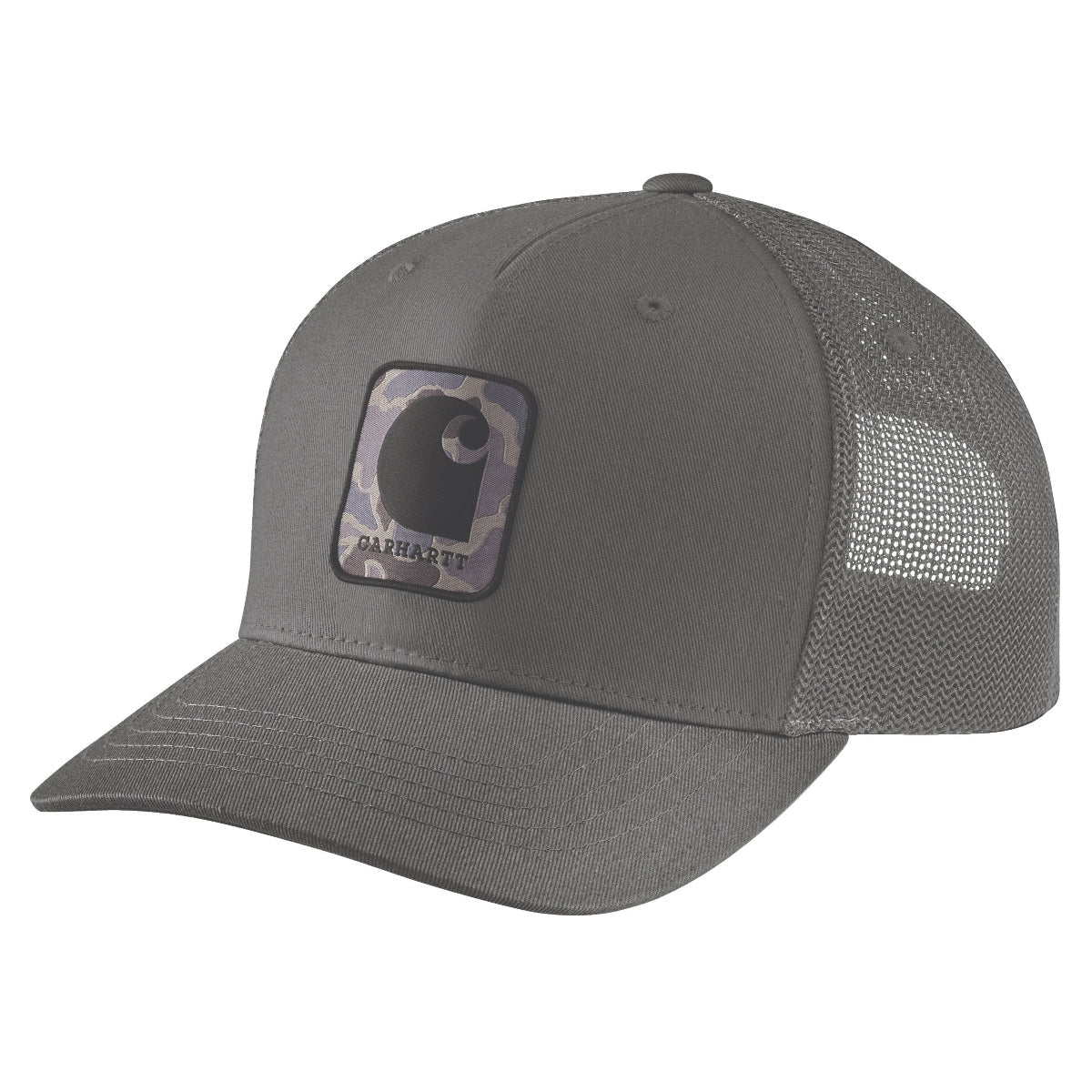Carhartt 107271 Rugged Flex Twill Mesh-Back Camo Patch Cap