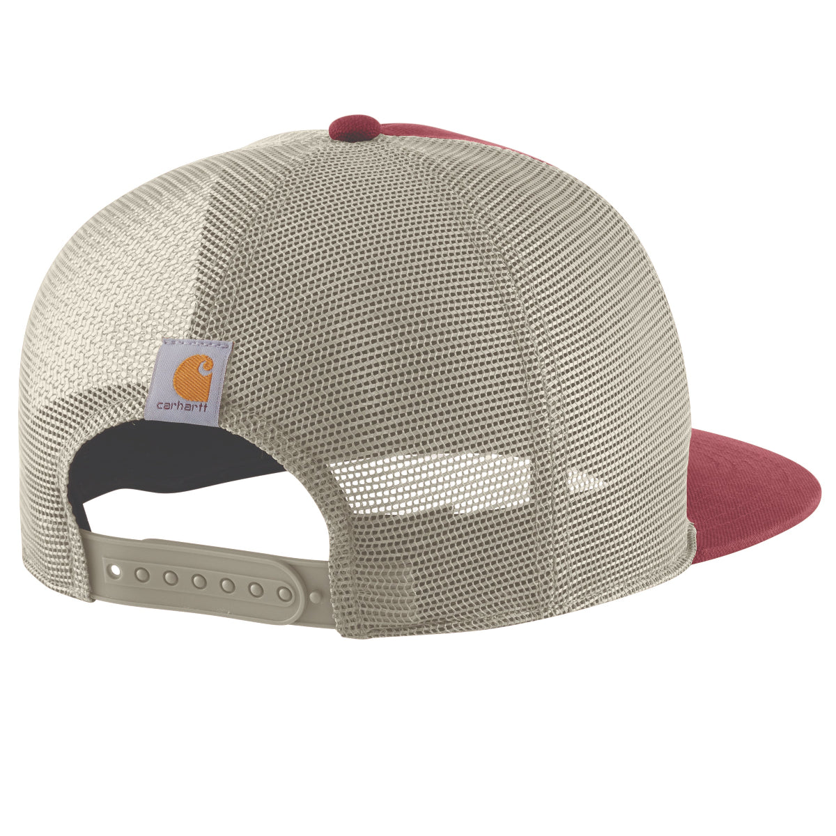 Carhartt 107347 Washed Duck Flat Brim Eagle Graphic Cap