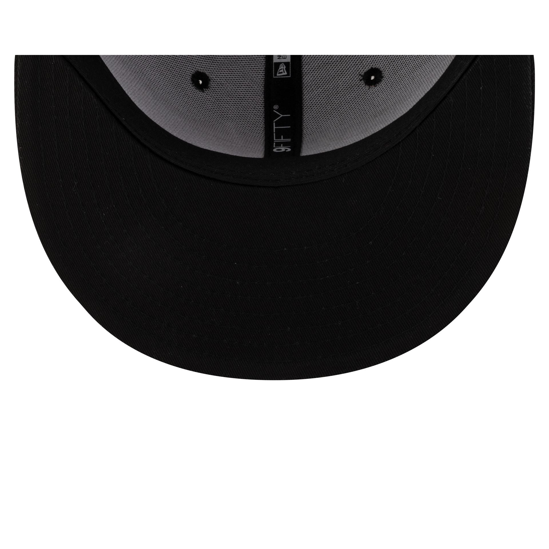 New Era Cap Laurel Wreath Black 9FIFTY Snapback Hat