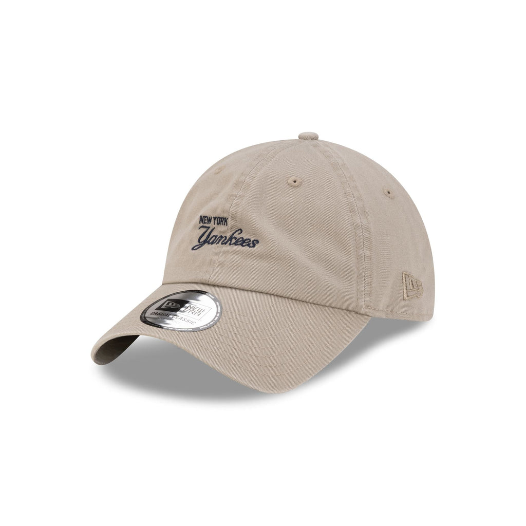New York Yankees Script Pebble Casual Classic Adjustable Hat