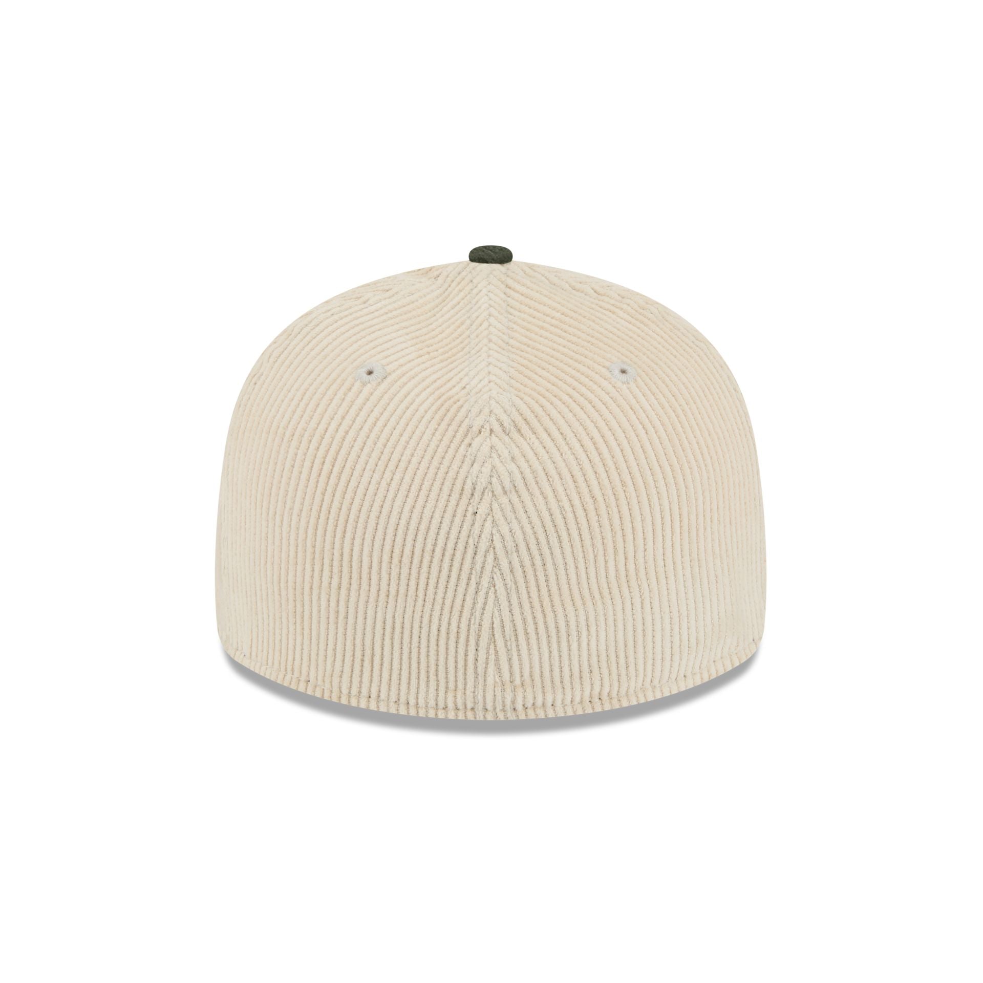 New Era Cap New Olive Corduroy Visor Low Profile 59FIFTY Fitted Hat