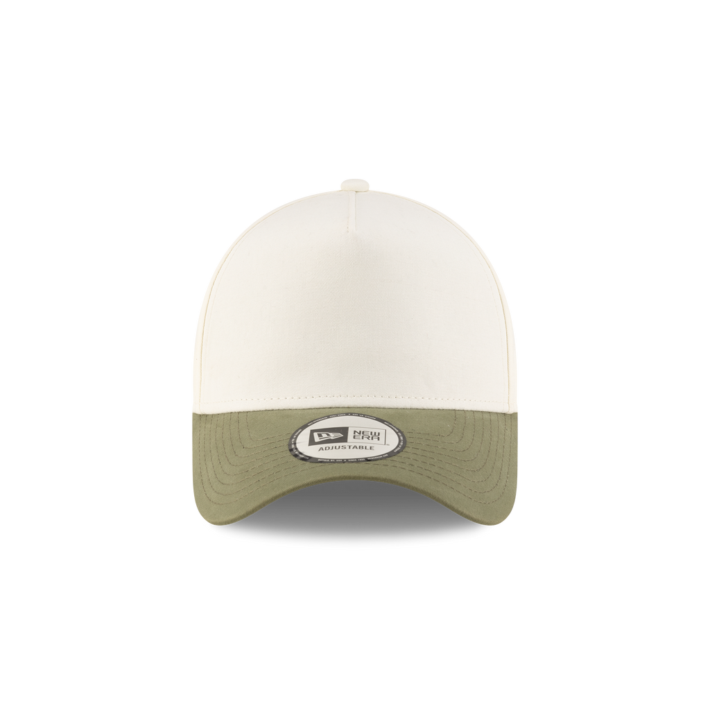 New Era Branded High Twist Chrome White 9FORTY A-Frame Adjustable Hat