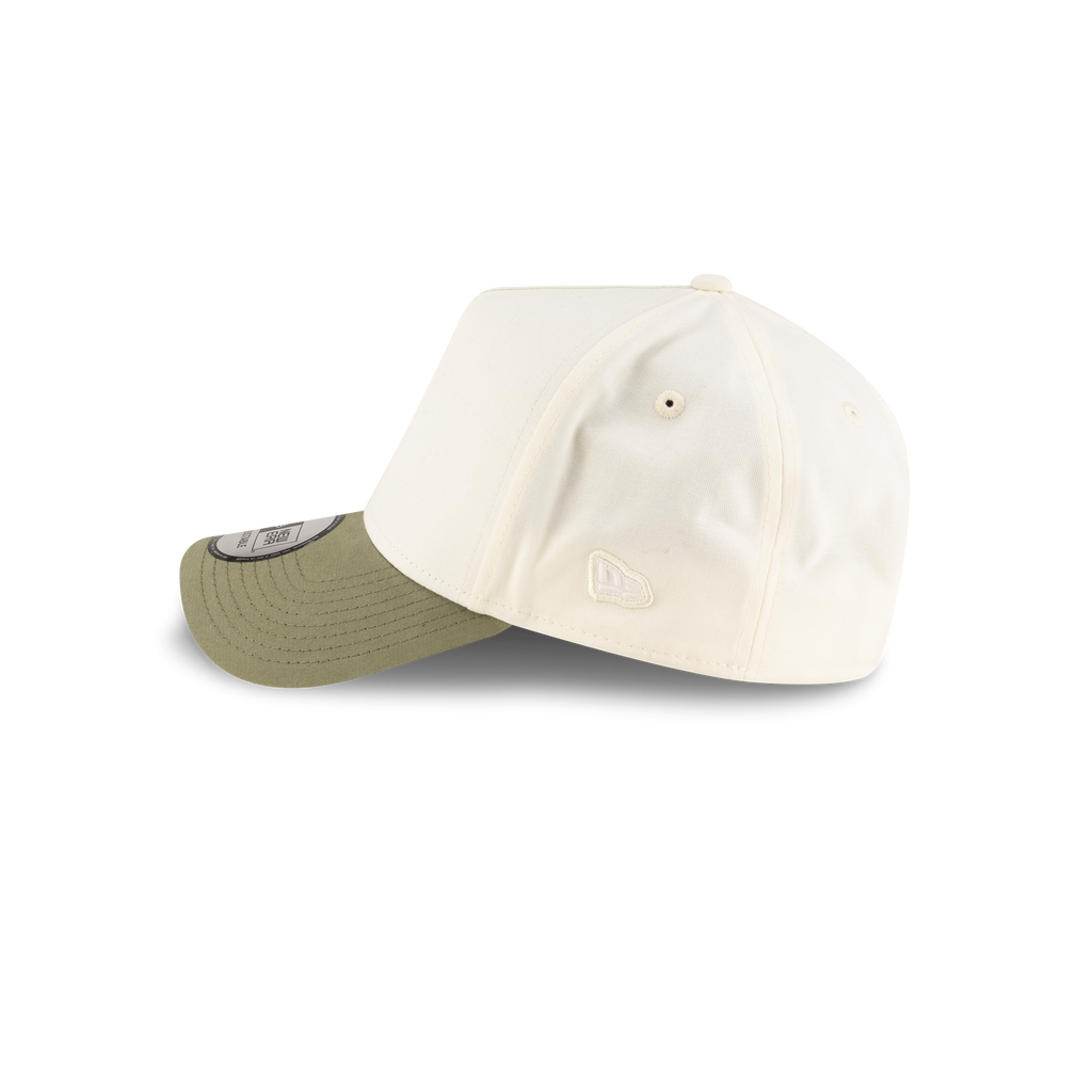 New Era Branded High Twist Chrome White 9FORTY A-Frame Adjustable Hat