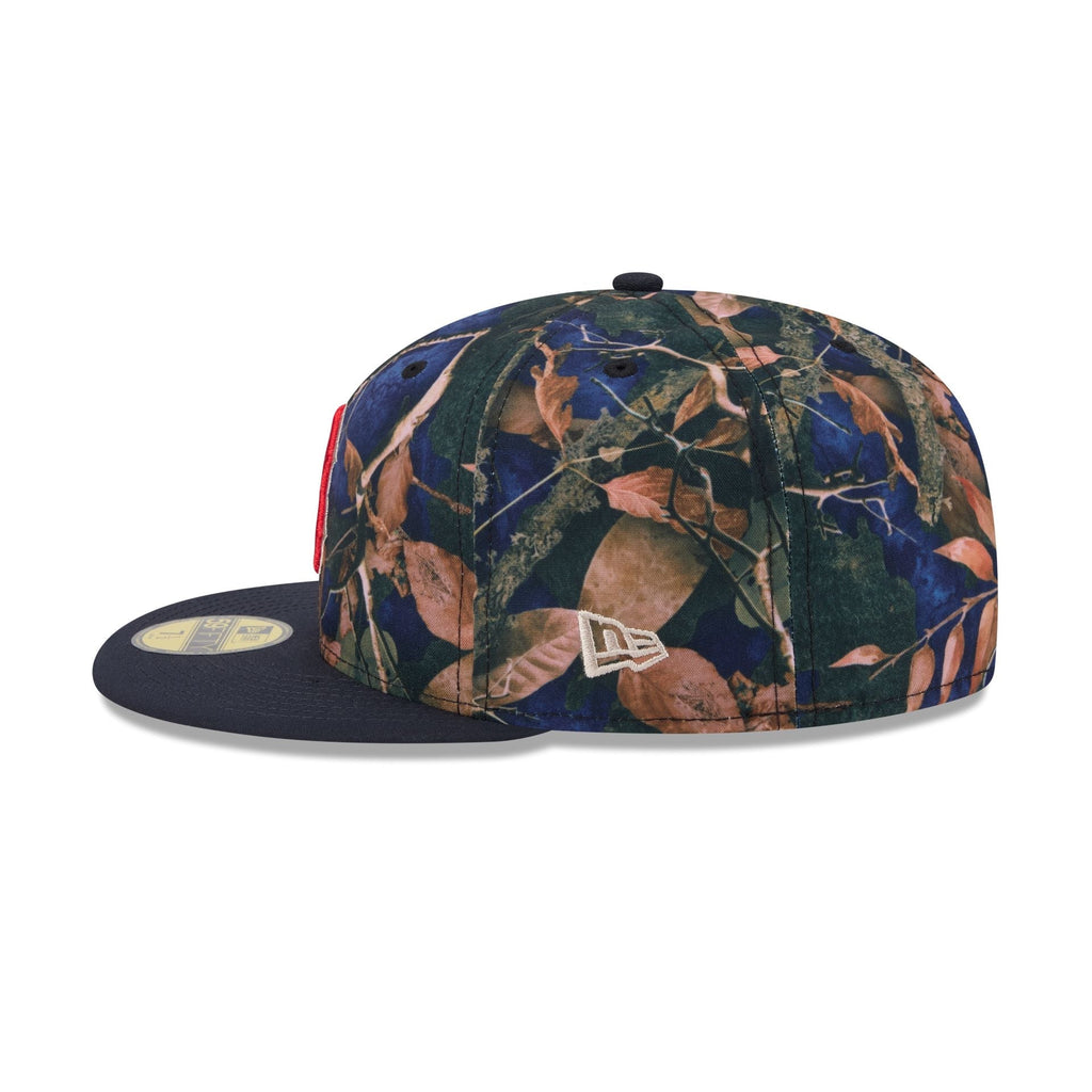 Boston Red Sox Leaves 59FIFTY Fitted Hat