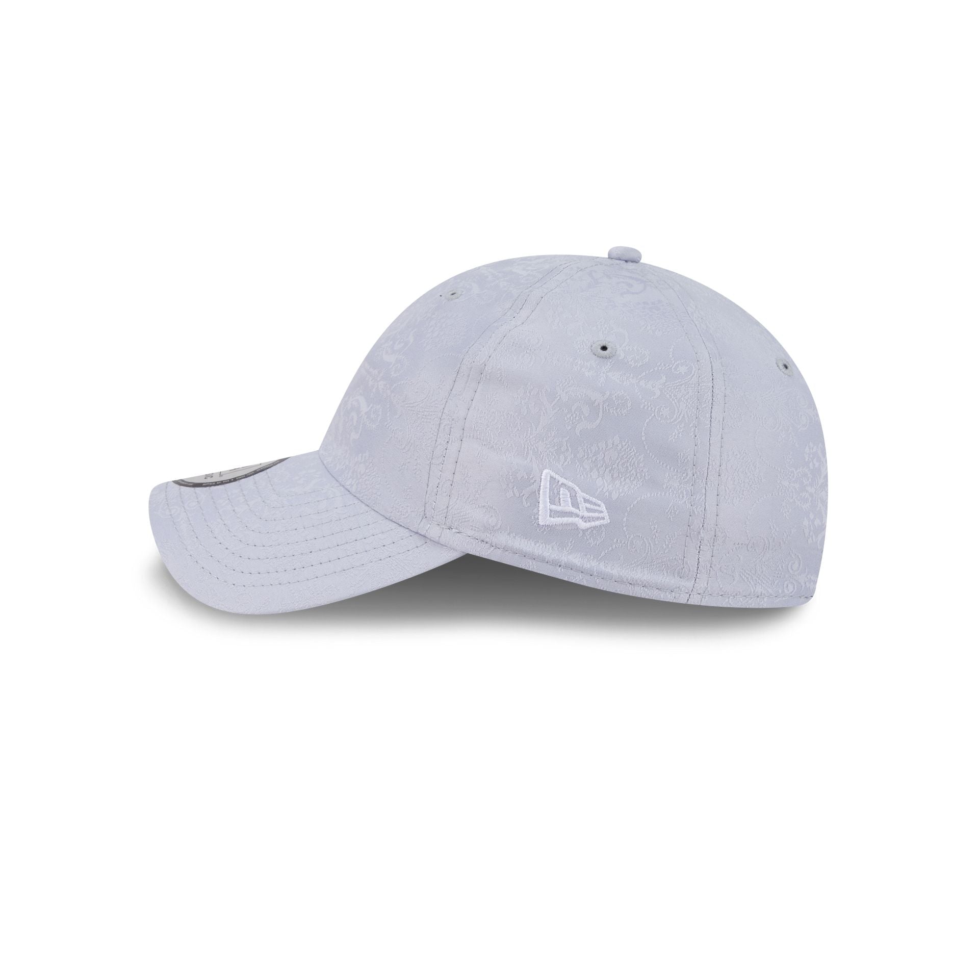 Los Angeles Dodgers Vintage Satin Gray Casual Classic Adjustable Hat