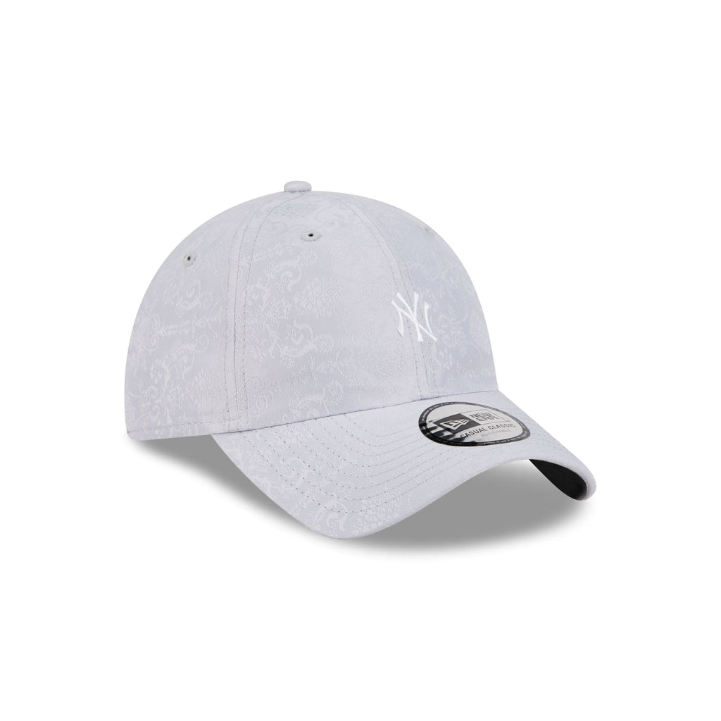 New York Yankees Vintage Satin Gray Casual Classic Adjustable Hat