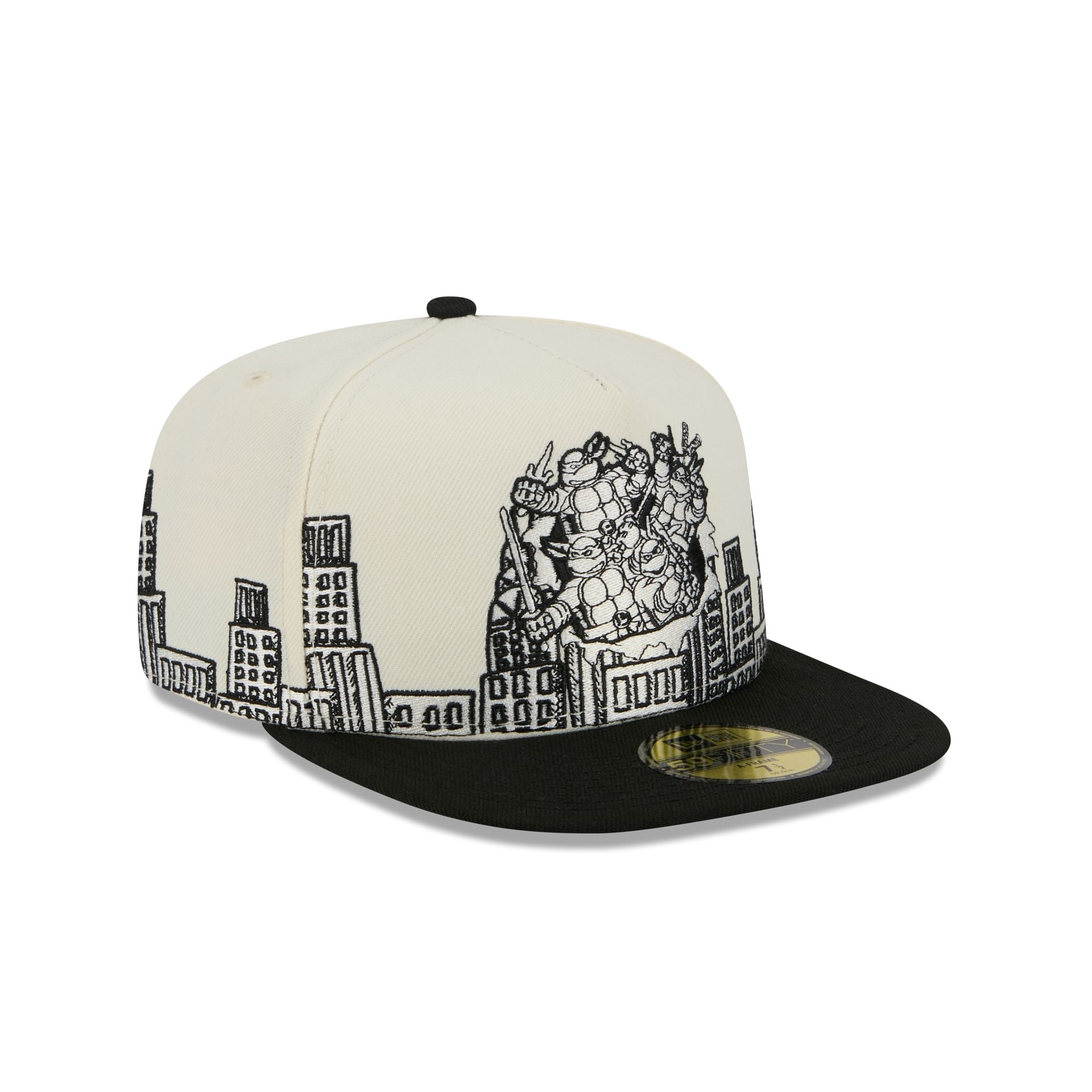 Teenage Mutant Ninja Turtles Cityscape 59FIFTY A-Frame Fitted Hat