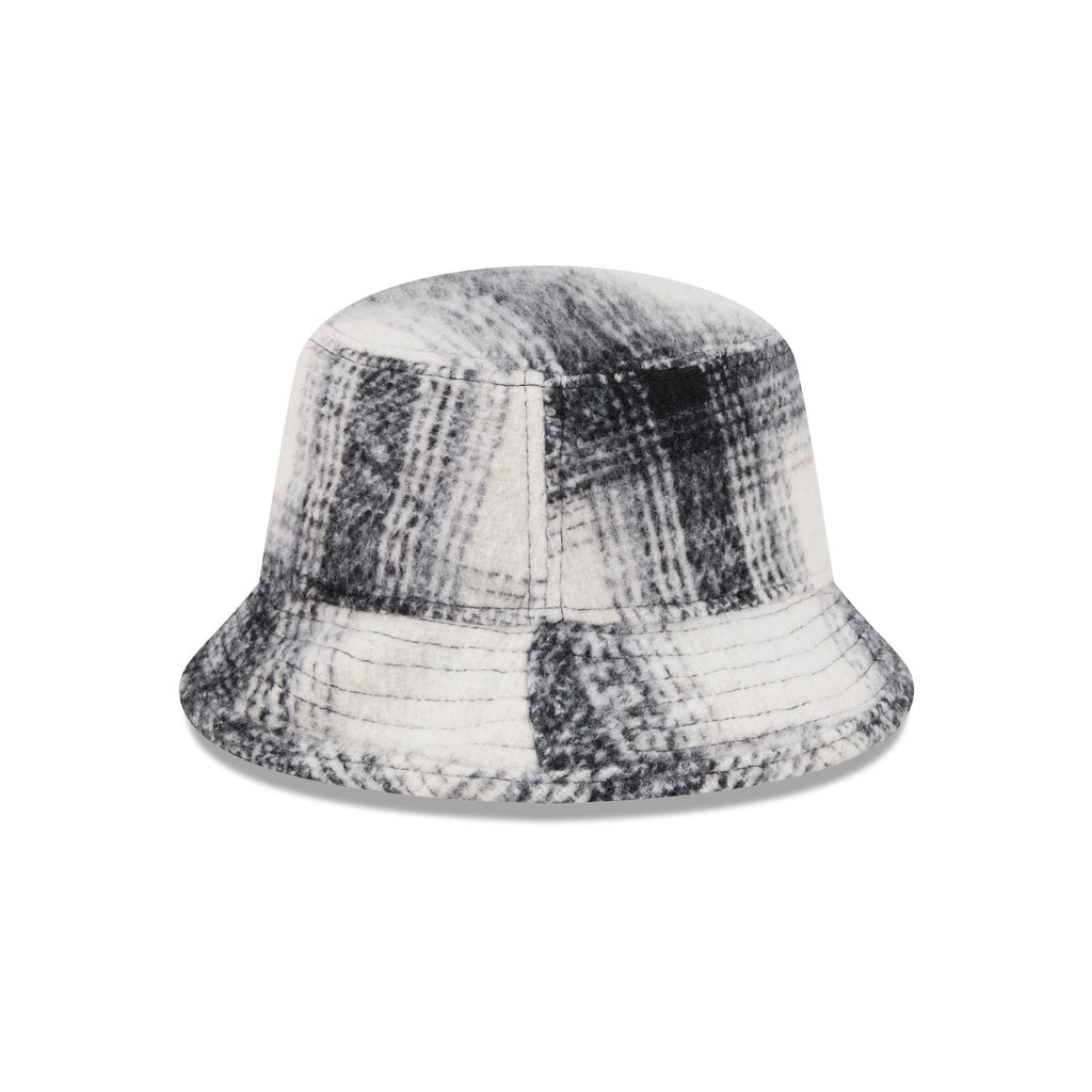 New Era Cap Flannel Plaid Bucket Hat Hat