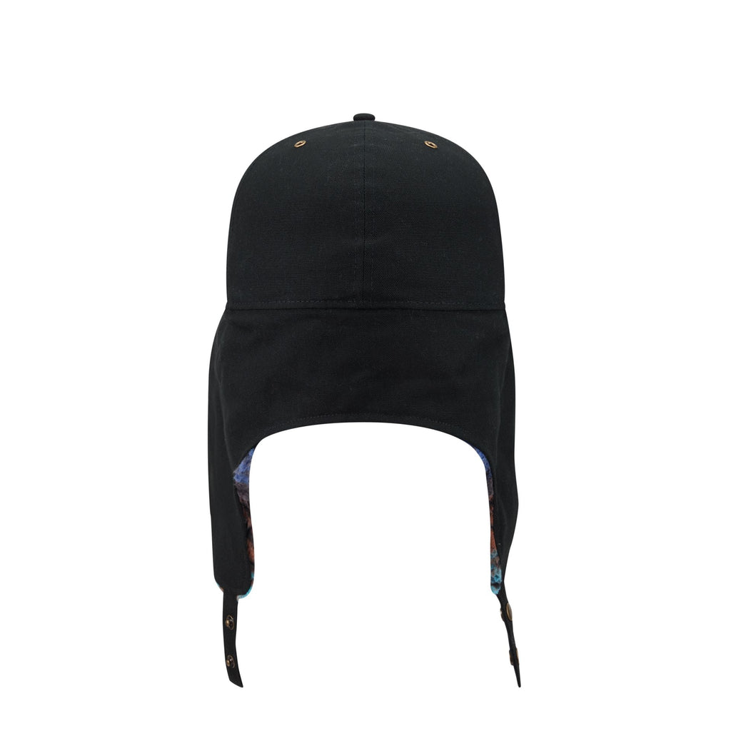 New Era Cap Canvas Black Dog Ear 59FIFTY Fitted Hat