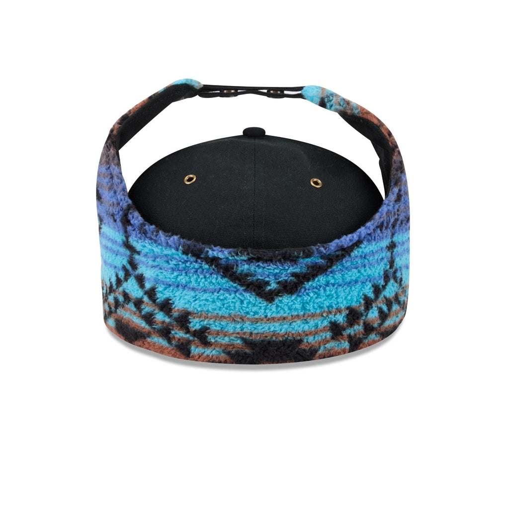 New Era Cap Canvas Black Dog Ear 59FIFTY Fitted Hat