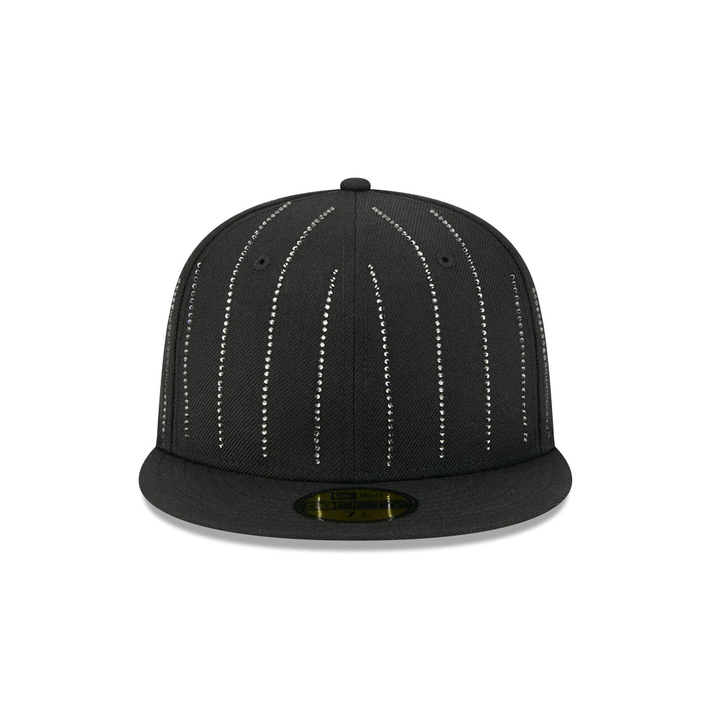 New Era Cap Gold Tier Crystal Pinstripe 59FIFTY Fitted Hat