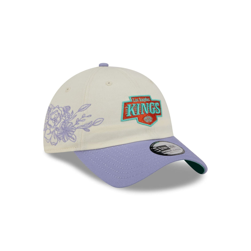 Los Angeles Kings Lavender Flowers Casual Classic Adjustable Hat