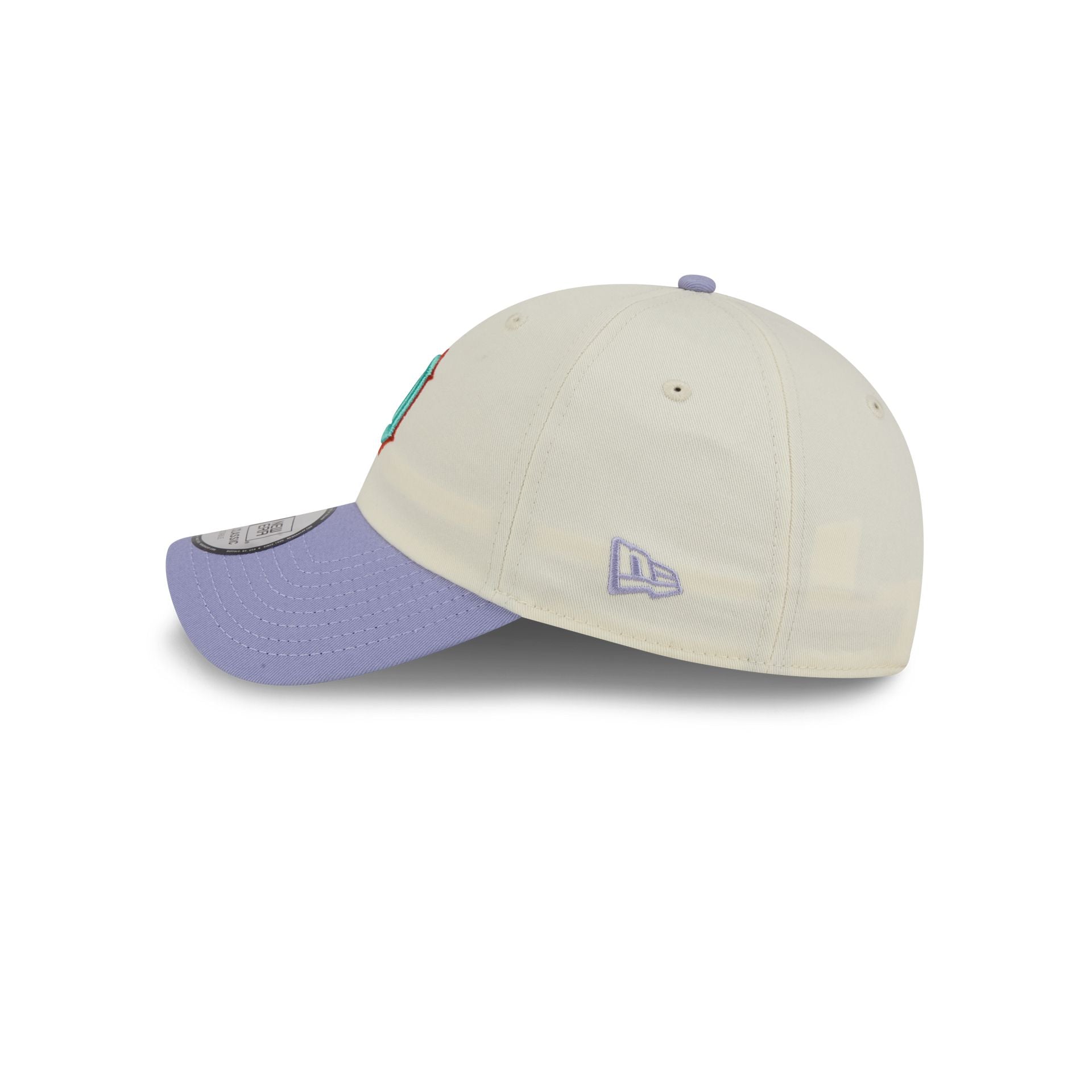 Detroit Tigers Lavender Flowers Casual Classic Adjustable Hat