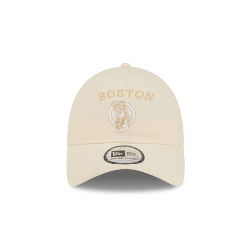 Boston Celtics Team Logo Cream Casual Classic Adjustable Hat