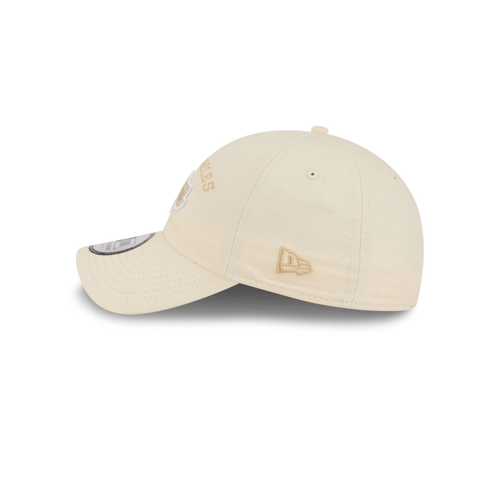 Los Angeles Lakers Team Logo Cream Casual Classic Adjustable Hat
