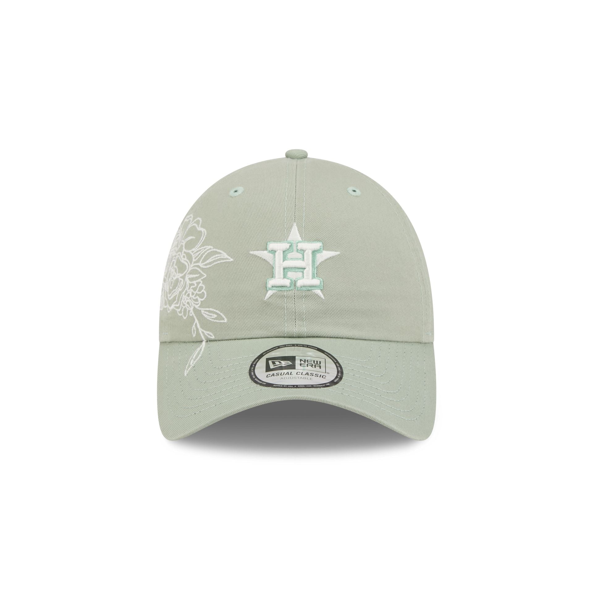 Houston Astros Stitched Flowers Casual Classic Adjustable Hat