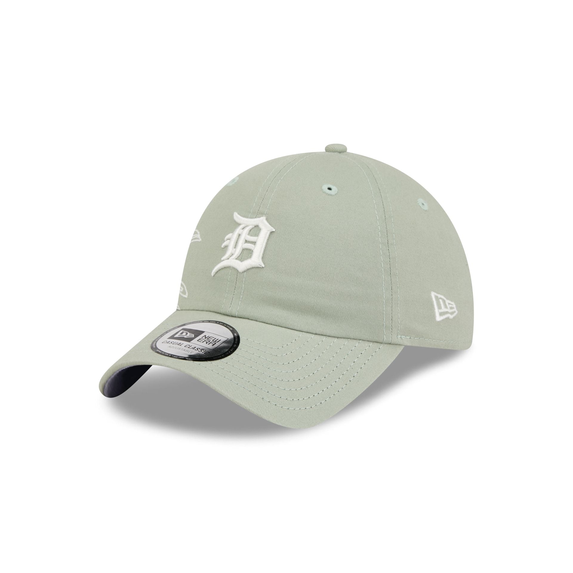 Detroit Tigers Stitched Flowers Casual Classic Adjustable Hat