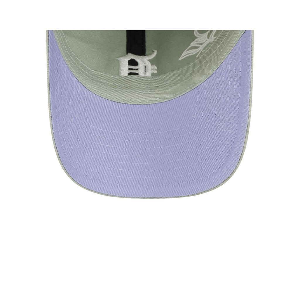 Detroit Tigers Stitched Flowers Casual Classic Adjustable Hat
