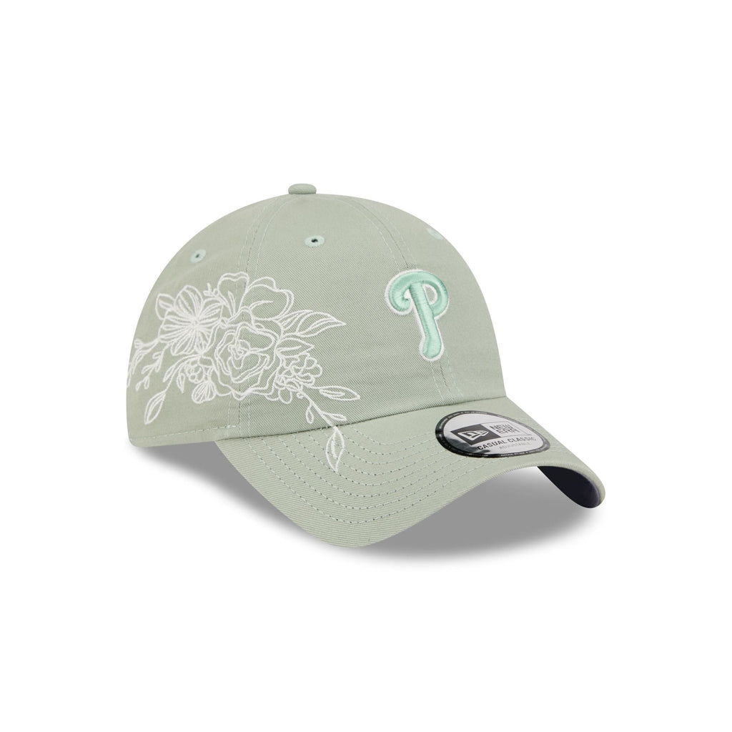 Philadelphia Phillies Stitched Flowers Casual Classic Adjustable Hat