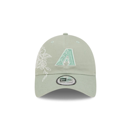 Arizona Diamondbacks Stitched Flowers Casual Classic Adjustable Hat