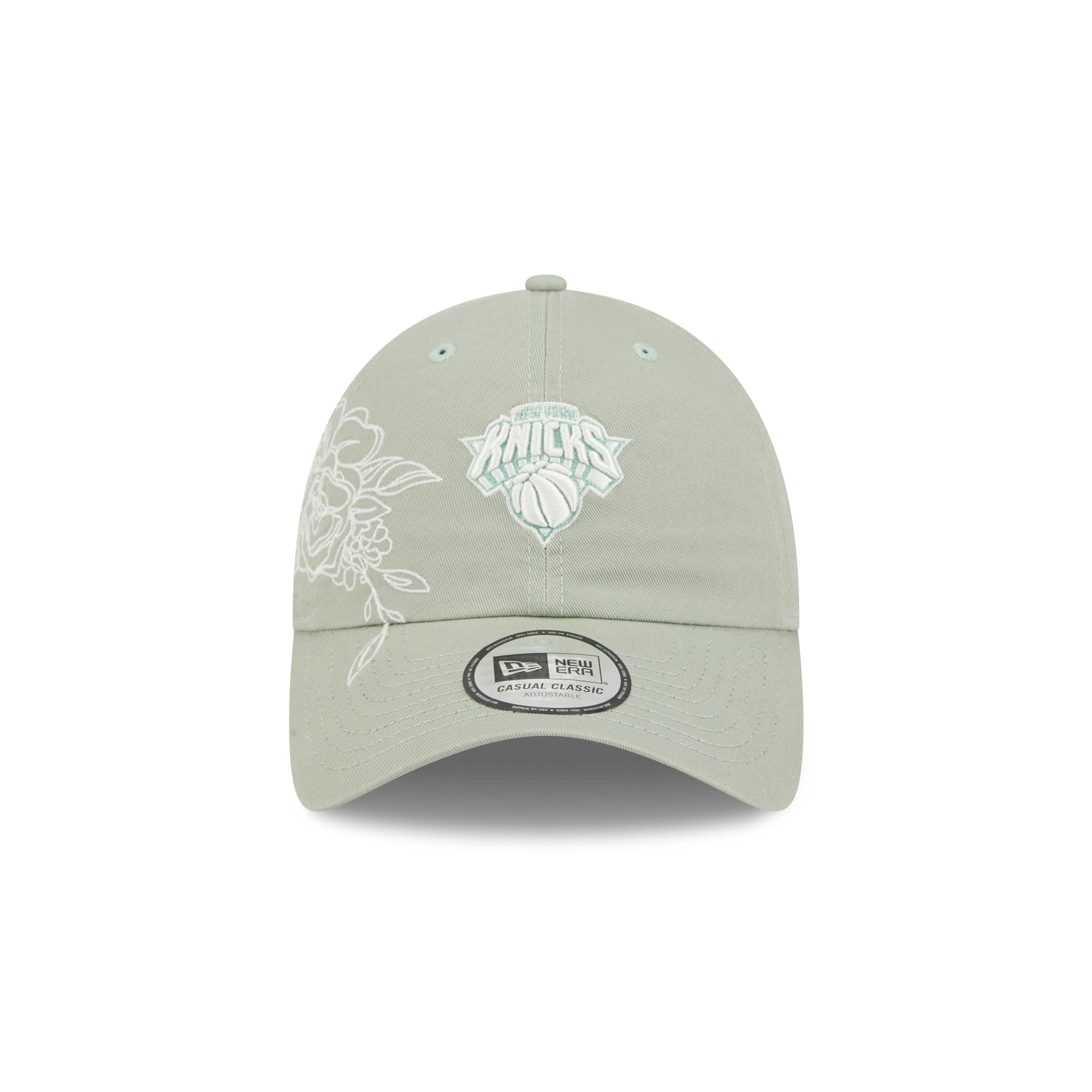 New York Knicks Stitched Flowers Casual Classic Adjustable Hat