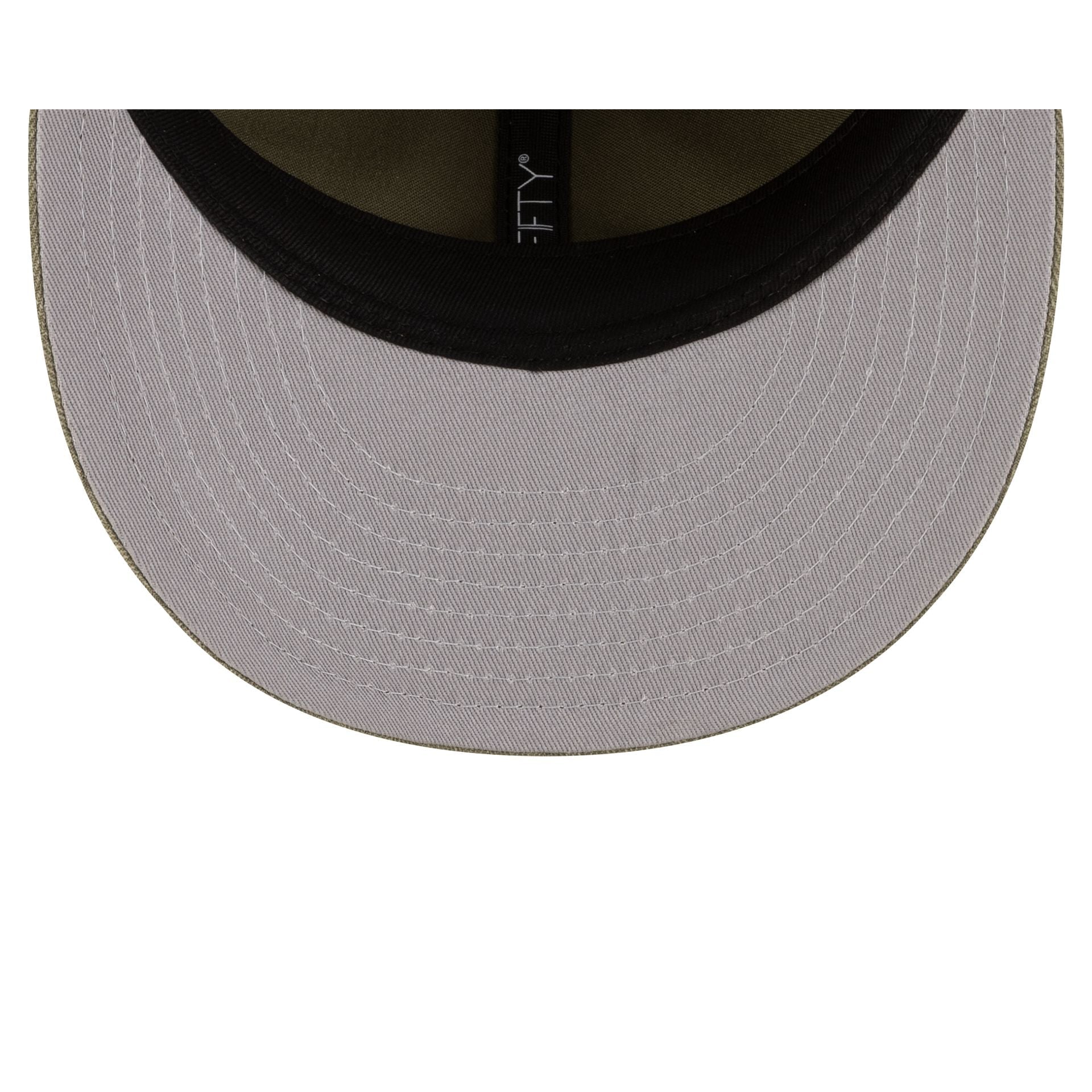 New Era Cap Herringbone New Olive Retro Crown 59FIFTY Fitted Hat