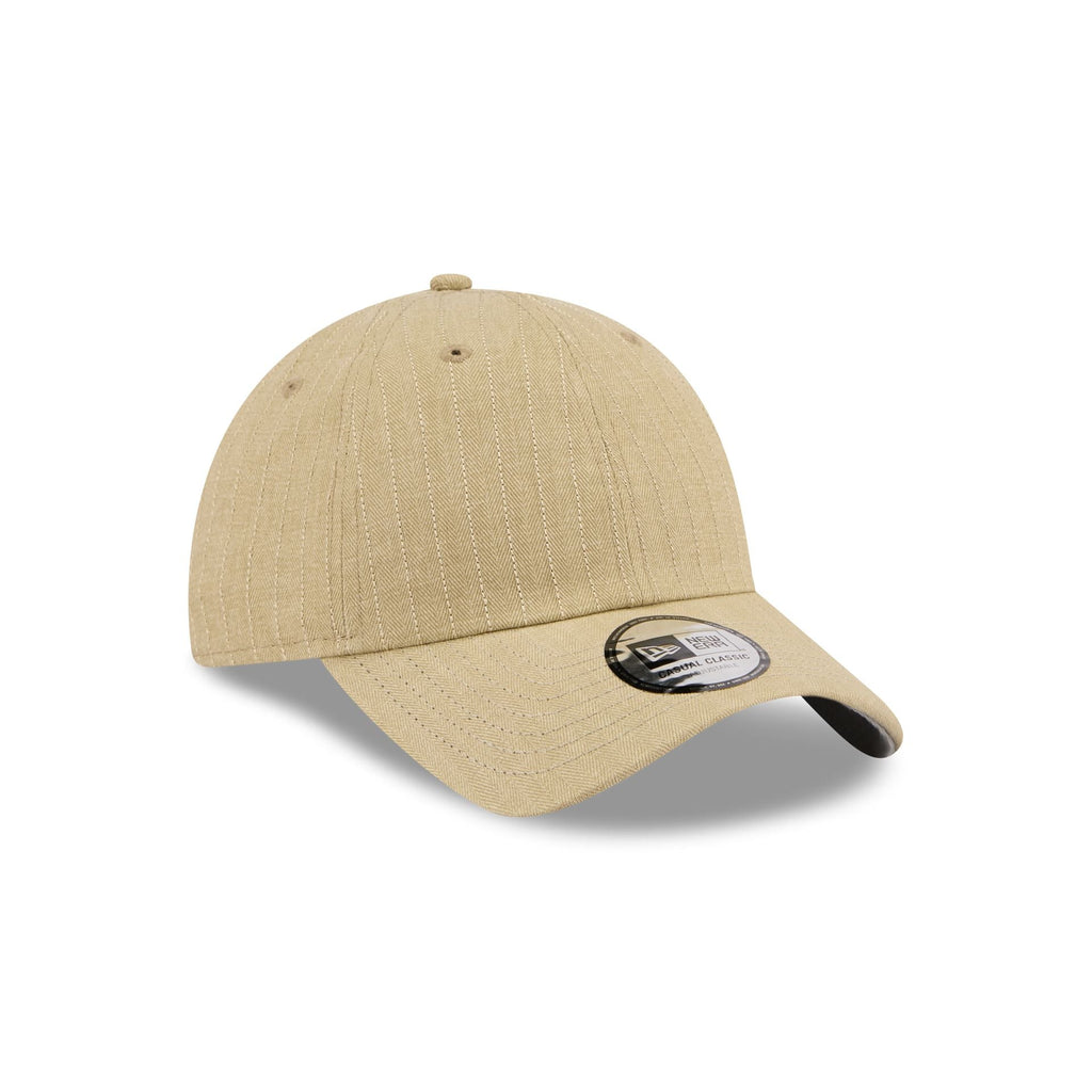 New Era Cap Herringbone Tan Casual Classic Adjustable Hat
