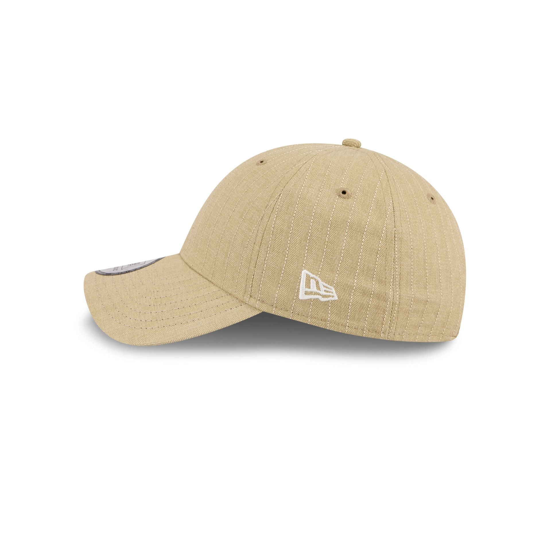 New Era Cap Herringbone Tan Casual Classic Adjustable Hat