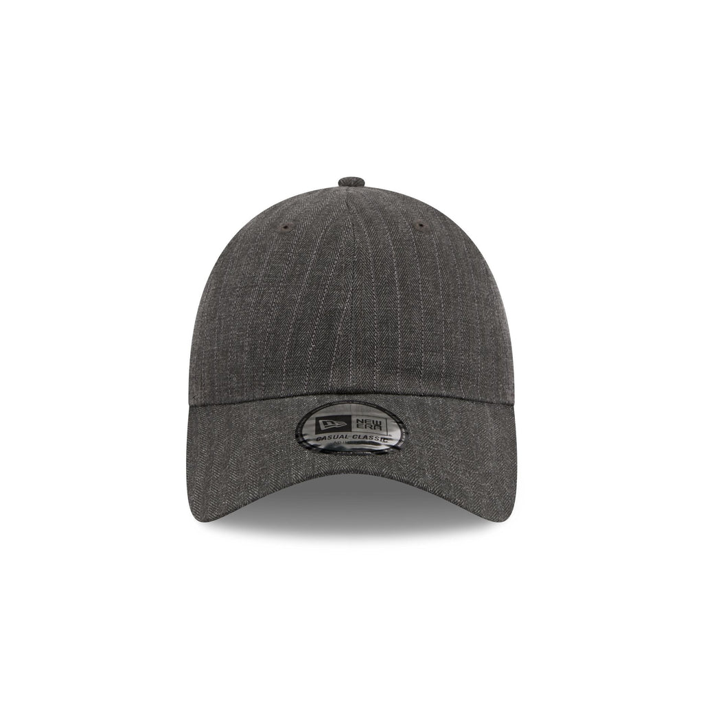 New Era Cap Herringbone Black Casual Classic Adjustable Hat