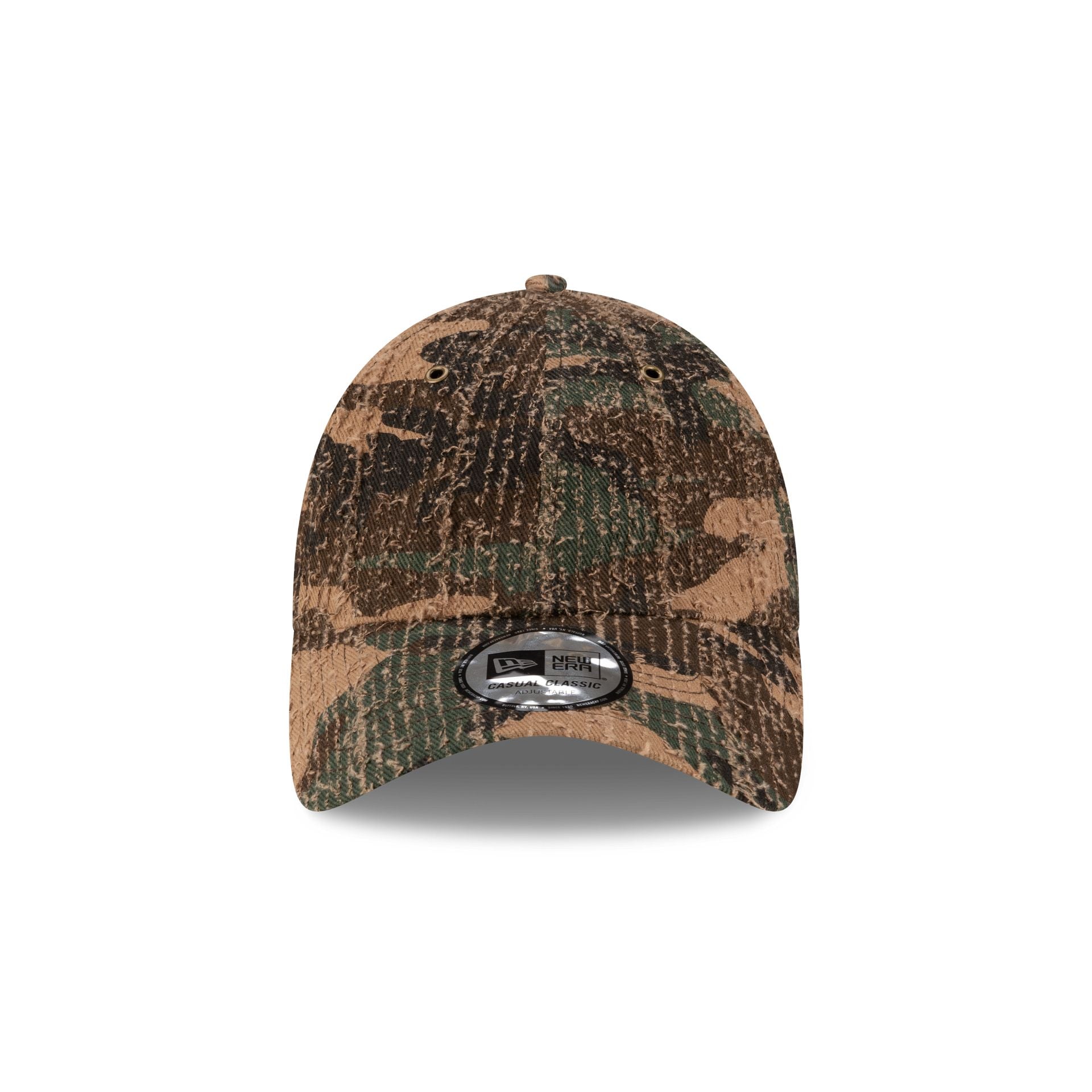 New Era Cap Ripped Pinstripe Camo Casual Classic Adjustable Hat