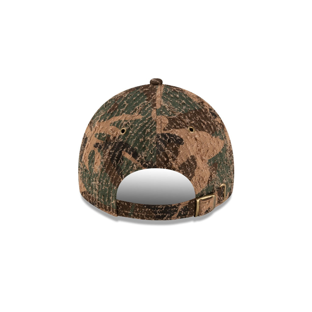 New Era Cap Ripped Pinstripe Camo Casual Classic Adjustable Hat