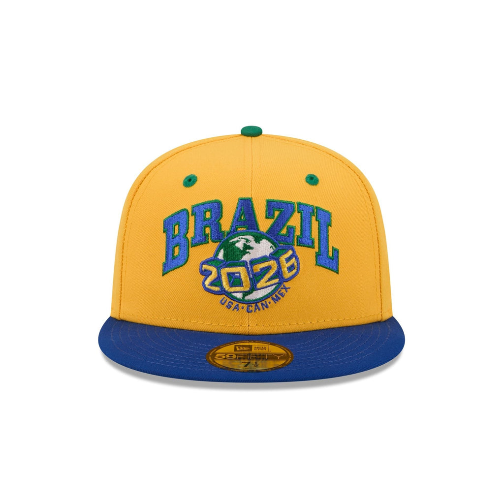 New Era Cap 2026 Brazil Soccer 59FIFTY Fitted Hat