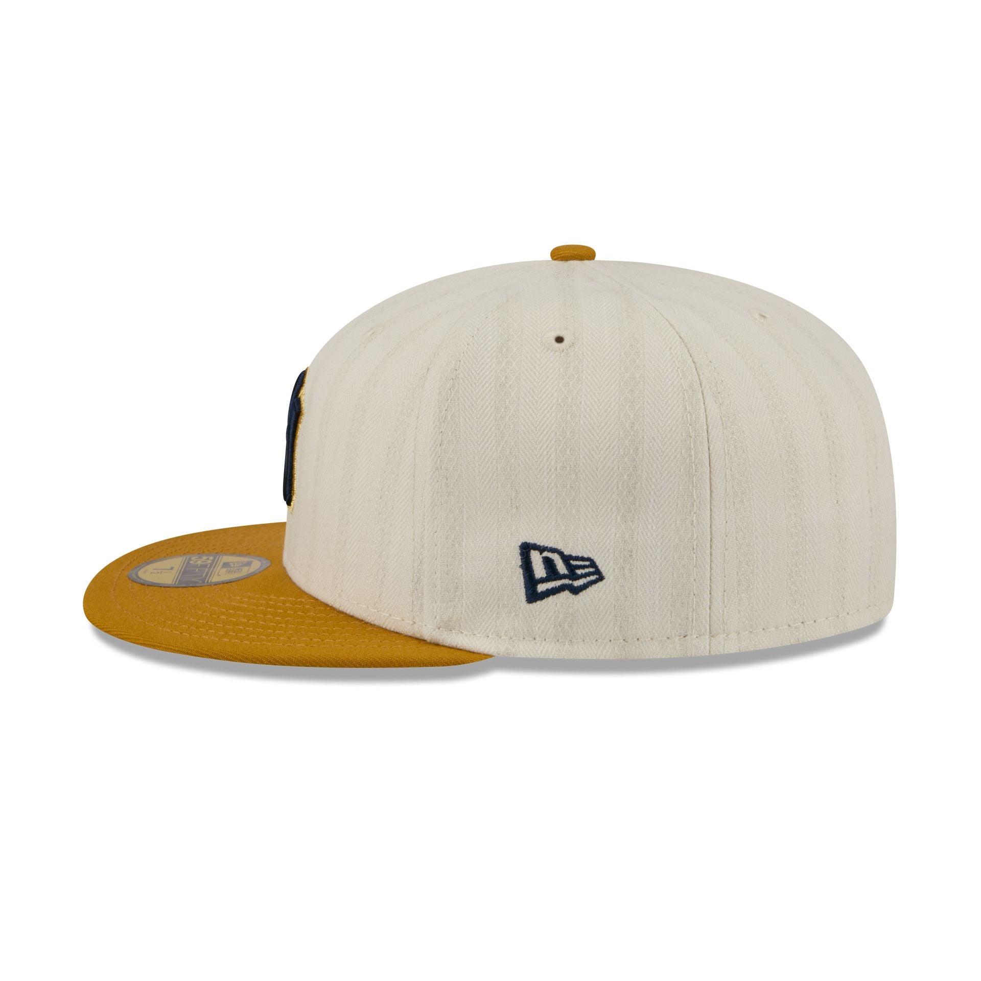 New York Yankees Chrome Herringbone 59FIFTY Fitted Hat