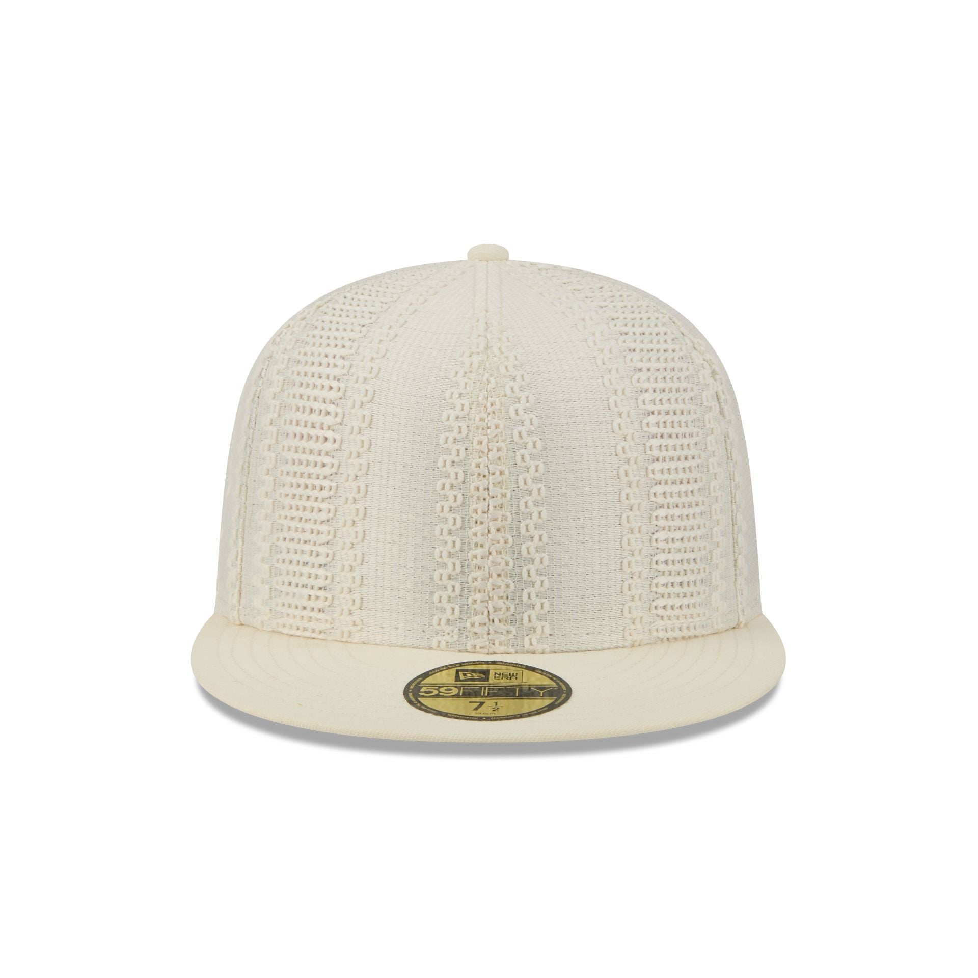 New Era Cap Black Platinum Tier Chrome White Knit 59FIFTY Fitted Hat