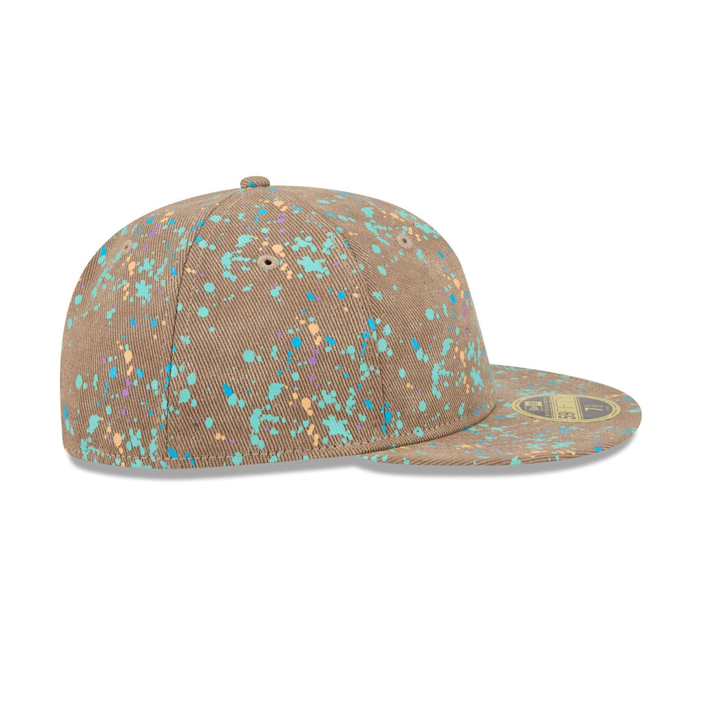 New Era Cap Gold Tier Denim Splash Retro Crown 59FIFTY Fitted Hat
