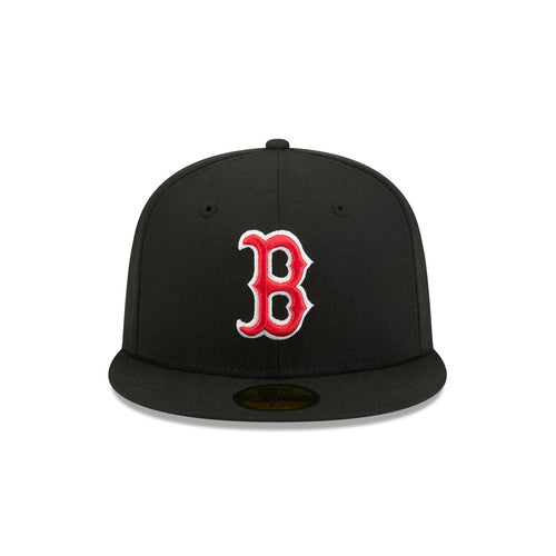 Boston Red Sox Black Basic 59FIFTY Fitted Hat