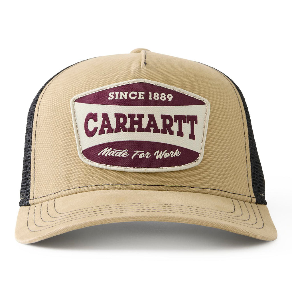 Carhartt Canvas Mesh-Back Patch Cap