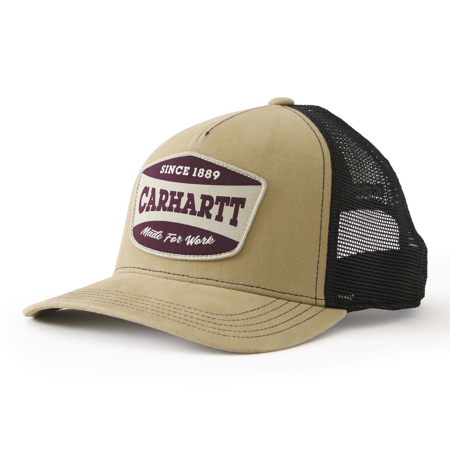 Carhartt Canvas Mesh-Back Patch Cap