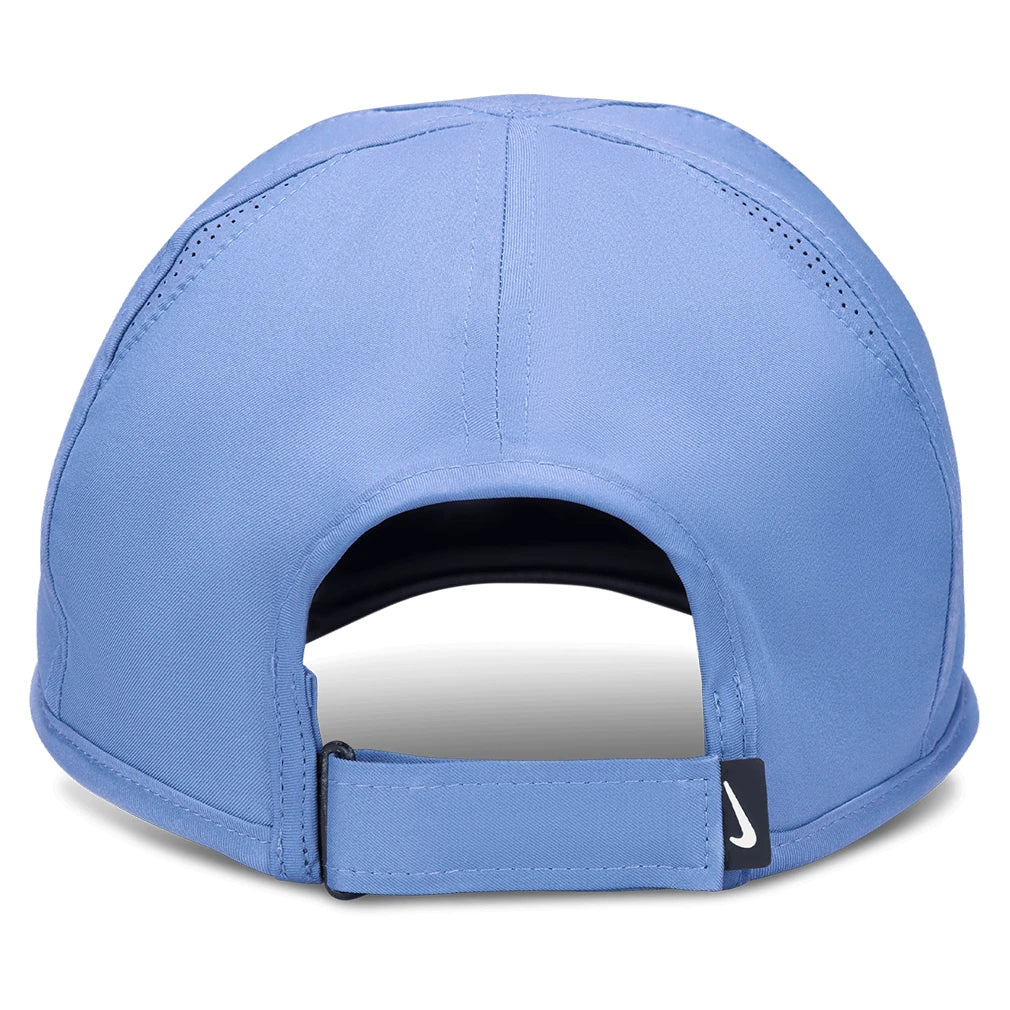 Unisex Dri-FIT Club Unstructured Featherlight Tennis Cap Indigo Storm and White