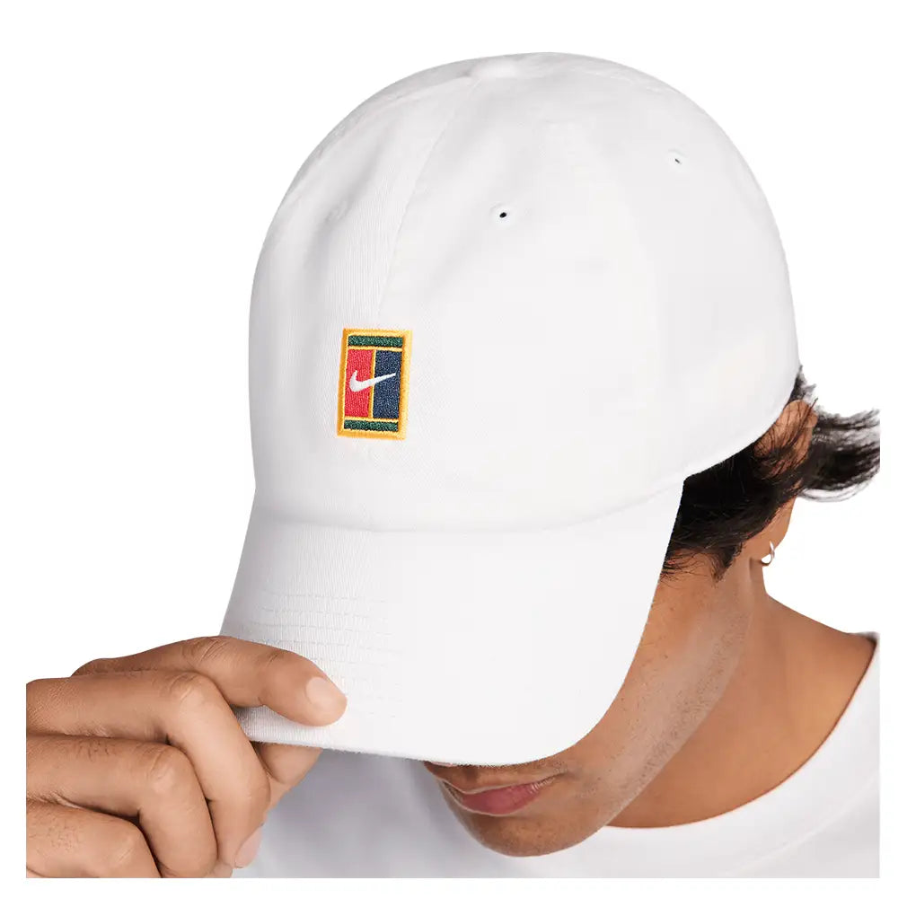Unisex Club Court Logo Unstructured Tennis Cap