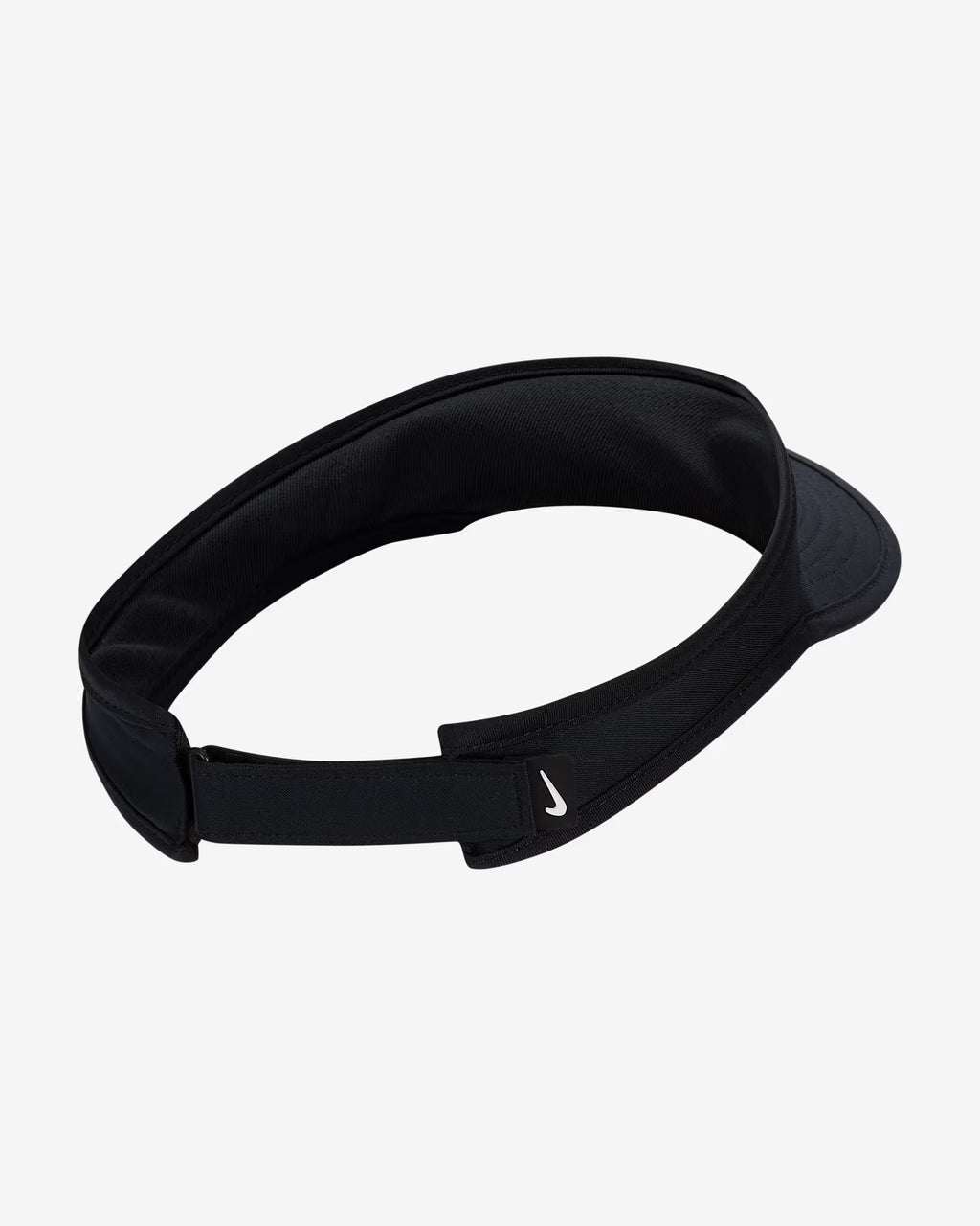 Nike Junior DriFit Ace Visor in Black/White
