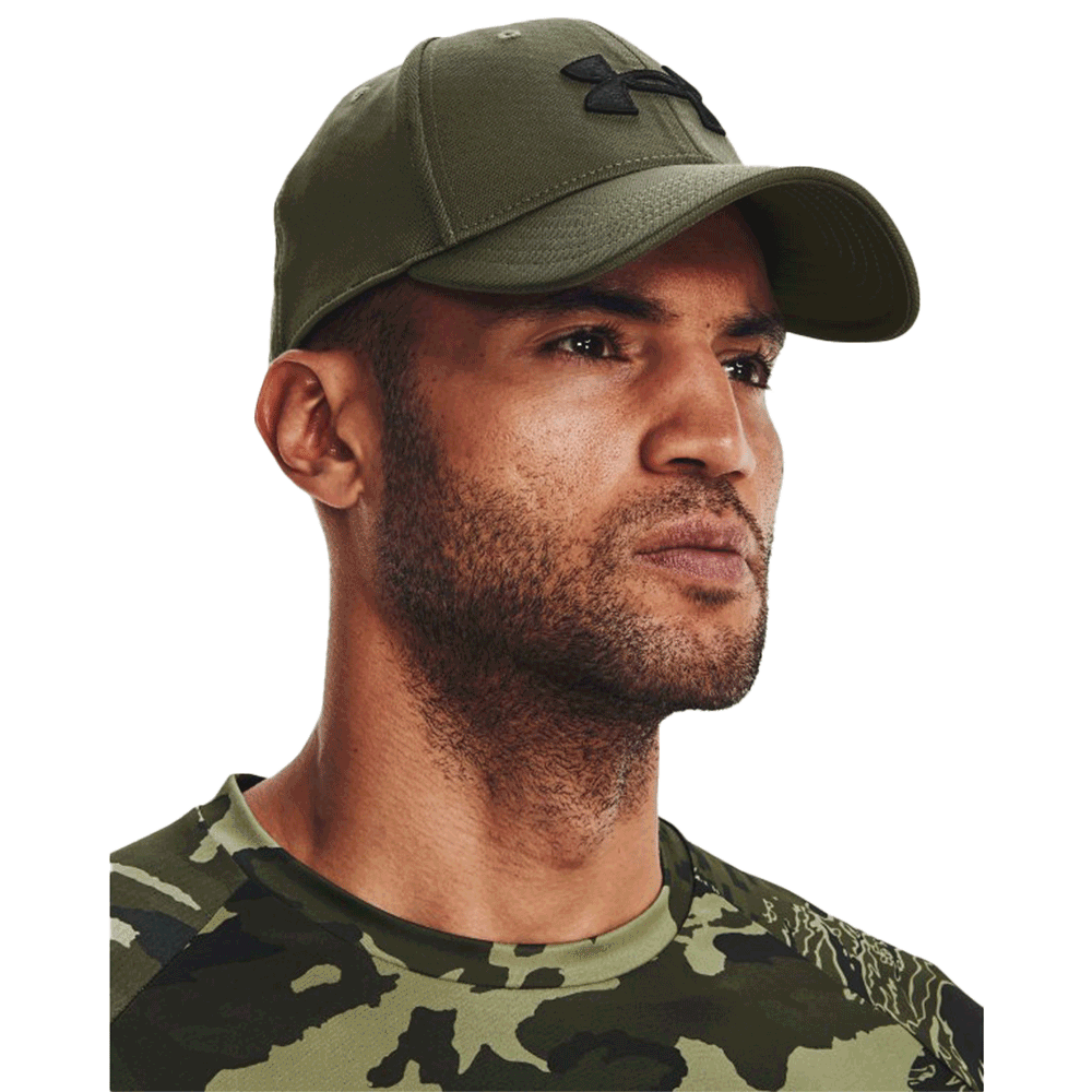 UA Men's Blitzing Low Stretch Fit Cap
