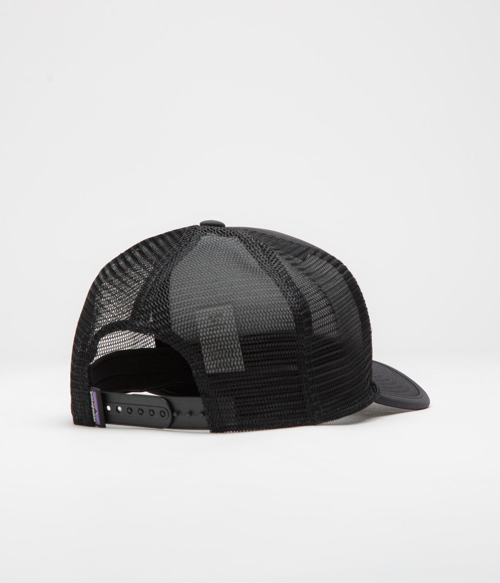 Patagonia Broadcaster Cap - Strata Text: Black