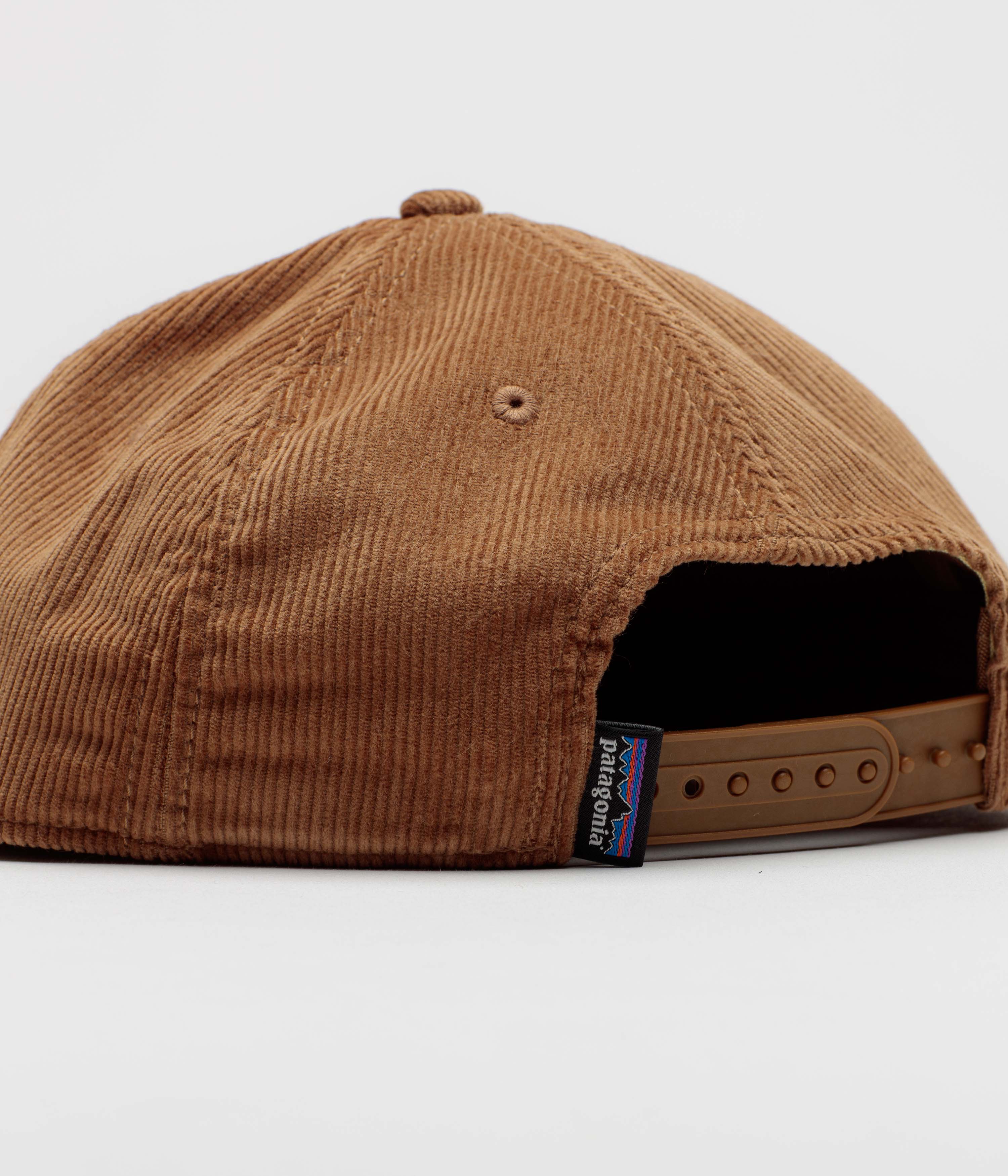 Patagonia Corduroy Cap - 95 Oval Logo: Coriander Brown