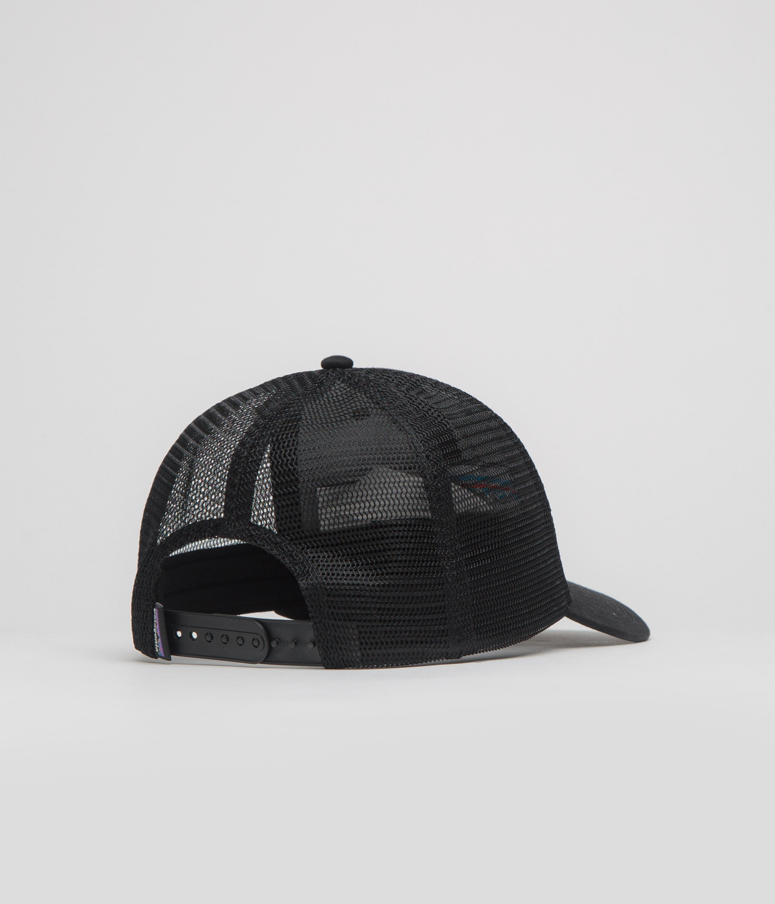 Patagonia P-6 Logo LoPro Trucker Cap - Black