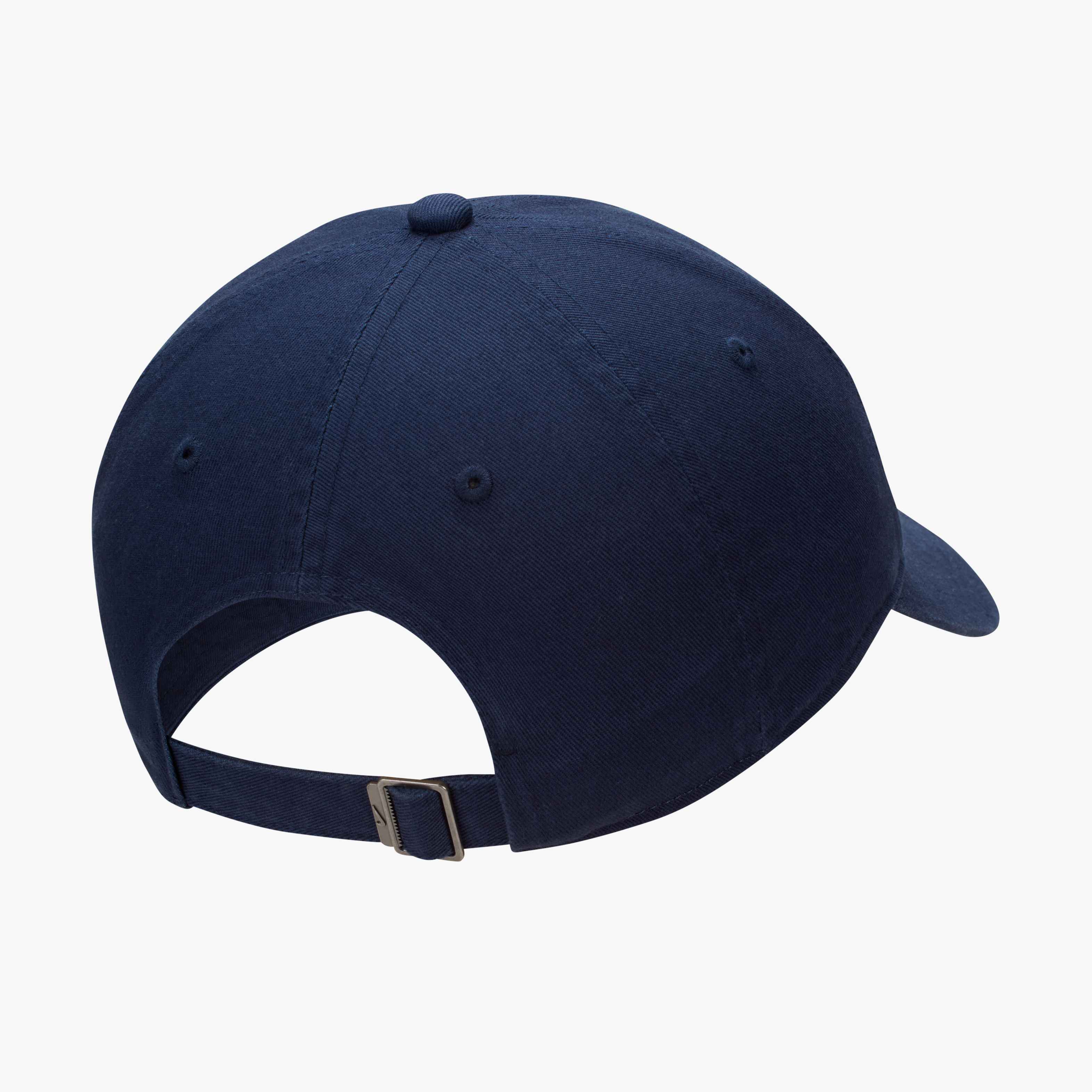Nike Club Unstructured Futura Wash Cap in Midnight Navy/White
